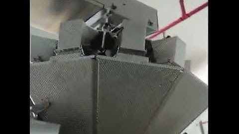 Ice cube filling automatic packaging machine