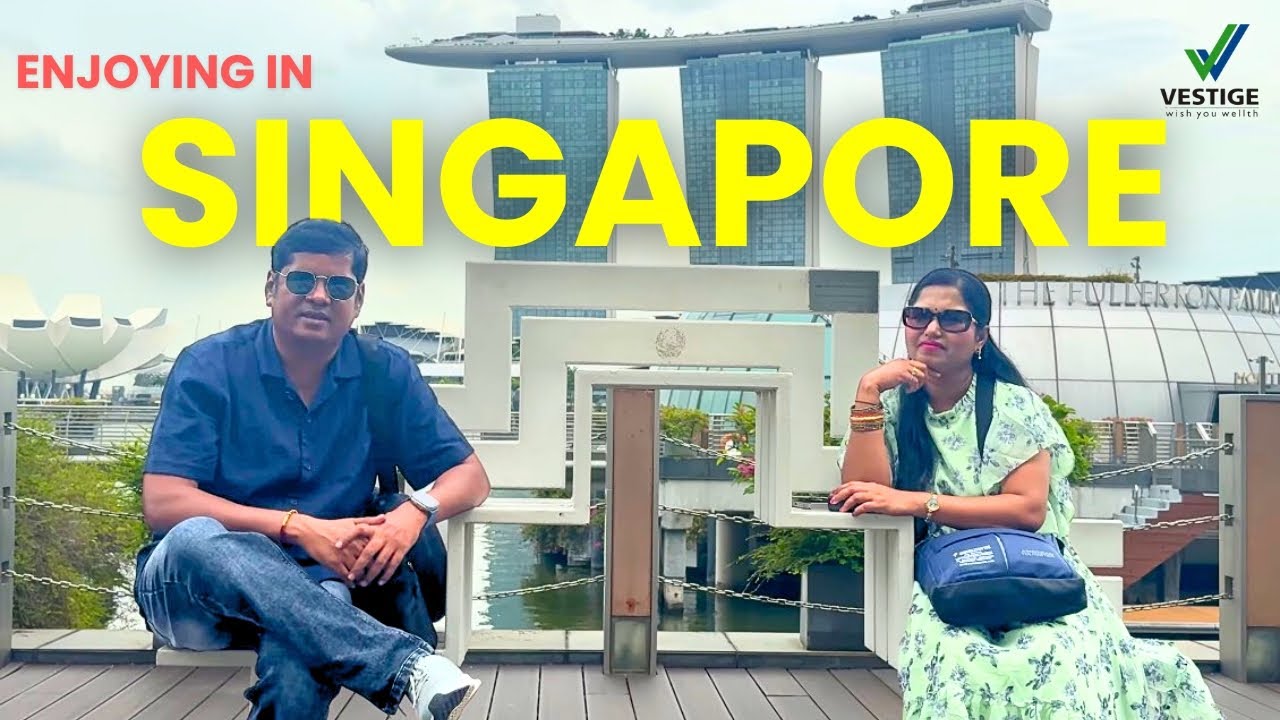Enjoying in Singapore with Vestige Business Opportunity 