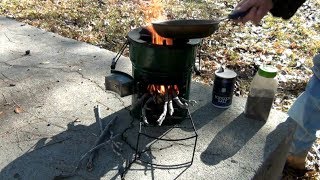 Cooking on a Rocket Stove. The Basics