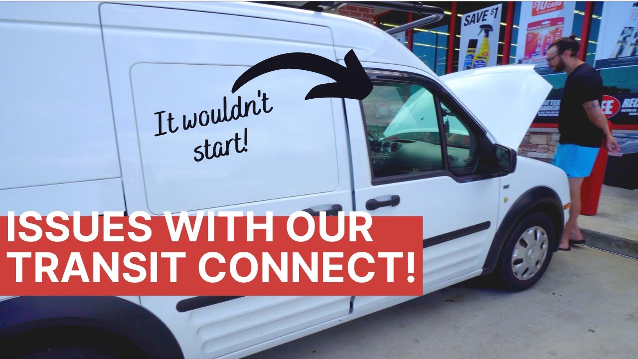 2013 Ford Transit Connect Micro Camper Van Issues, we broke down in the Outer Banks! Van Life