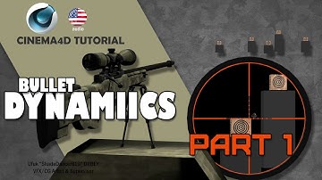 Cinema 4D Tutorial - Bullet Dynamics (part 1)