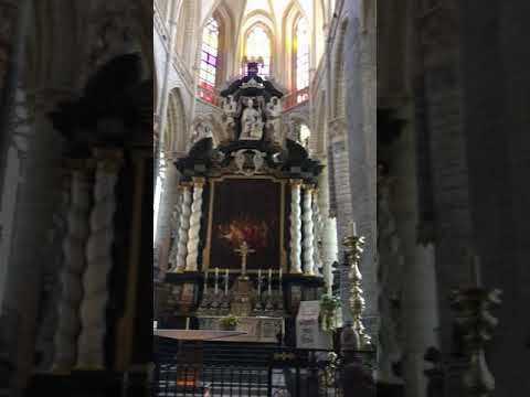 Органная музыка в католической церкви Святого Николая в Генте(Бельгия)