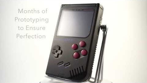 Game Boy Zero Glass Screen Protector Border