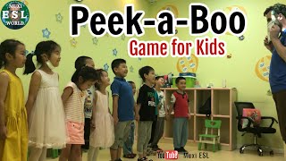 290 - Best ESL Flashcards Game for Kids| Peek-a-Boo Game