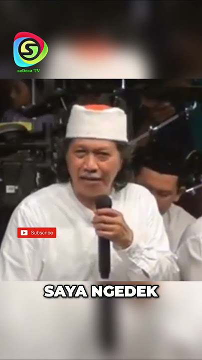 CAK NUN  : Narkoboi itu bod*H #maiyah #caknun