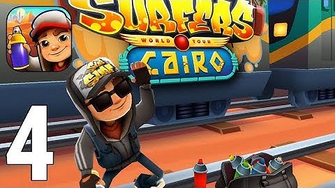Subway Surfers Gameplay Walkthrough Part 4 - World Tour Cairo Jake Dark Outfit [iOS/Android Games]