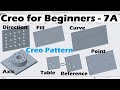 Understanding Patterns in Creo