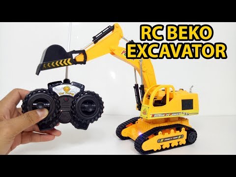 This Remote Control Excavator is a must-have toys. The remote control is GHz, not MHz. So surely the. 