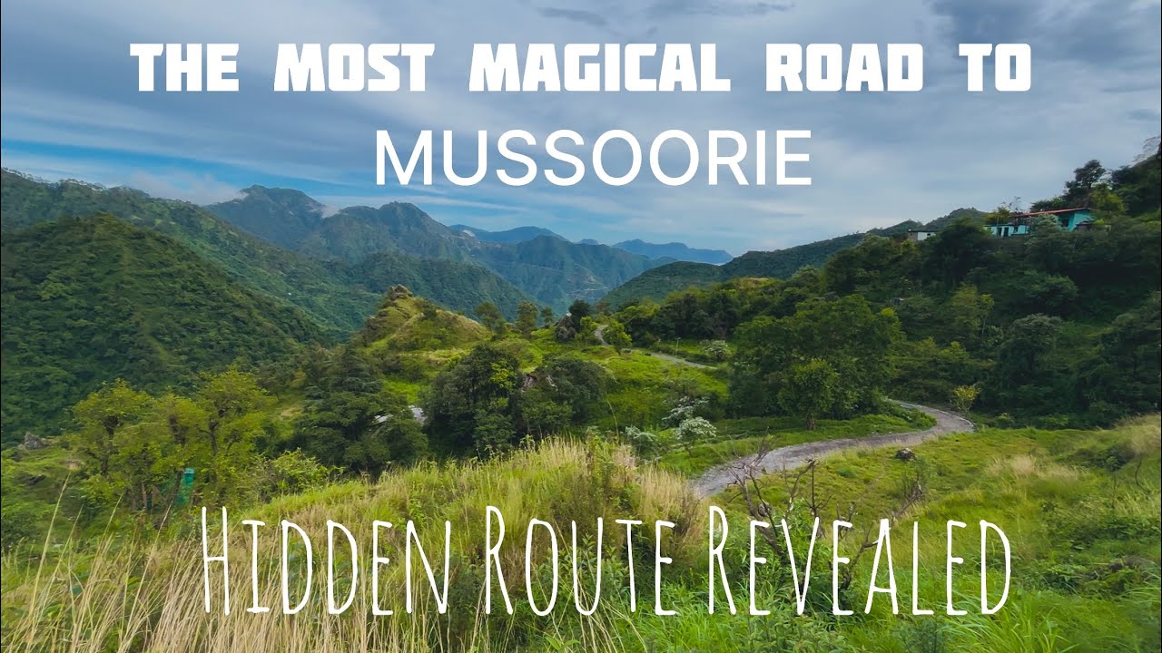 Is this the most Beautiful road to MUSSOORIE? | Breathtaking Bike Ride