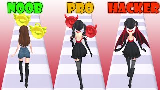 NOOB PRO HACKER Good Girl Bad Girl Game screenshot 5