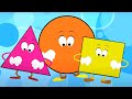 The Shapes Songs | Learn Shapes | Nursery Rhymes and Baby Song | Preschool Learning Videos for Kids