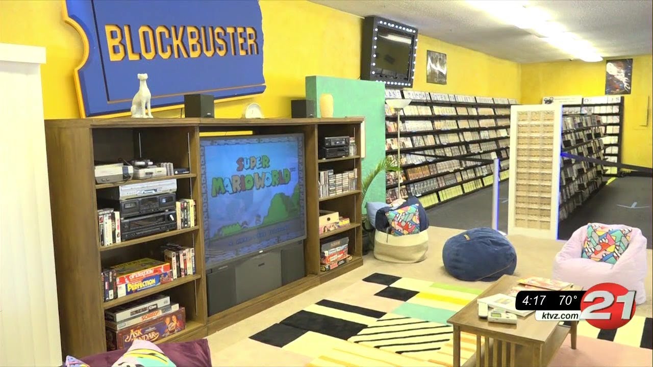 World's last Blockbuster Airbnb YouTube
