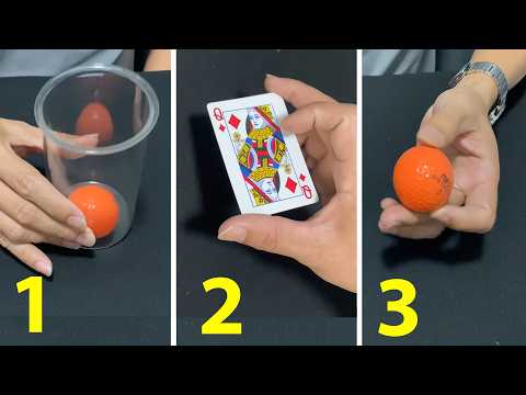 9 VERY SIMPLE Magic Tricks but NO ONE Can Explain !