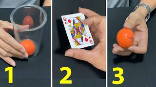 9 VERY SIMPLE Magic Tricks but NO ONE Can Explain !