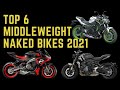 Top 6 middleweight naked bikes - 2021