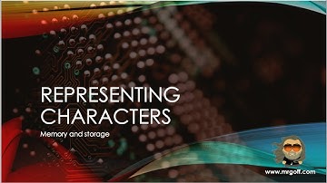 OCR GCSE Computer Science with Mr Goff: 10.  Representing characters