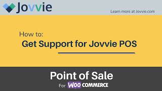 How To Get Support Directly In Your Dashboard | Jovvie Point of Sale for WooCommerce