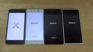 Sony Xperia X Performance Vs. Xperia Z5 Vs. Xperia Z3 Vs. Xperia Z1 - Which Is Faster?