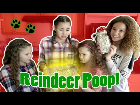 Eating Reindeer Poop! Yummy DIY Christmas Recipe!