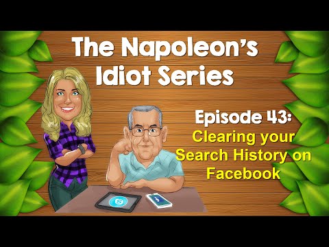 Clearing your Search History on Facebook