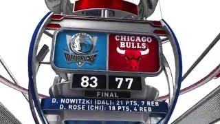 Dallas Mavericks vs Chicago Bulls - January 15, 2016