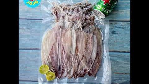 Khô Mực Câu Size Lớn (18-20 con/kg) - Loại Ngon - Đặc Sản Thịnh Long JoJo Seafood
