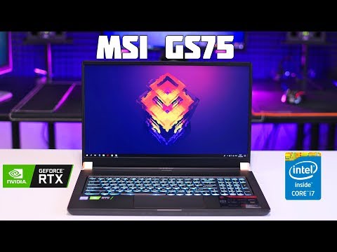 Игровой ноутбук MSI GS75 (i7-8750H, RTX 2080 Max-Q) Большой Обзор