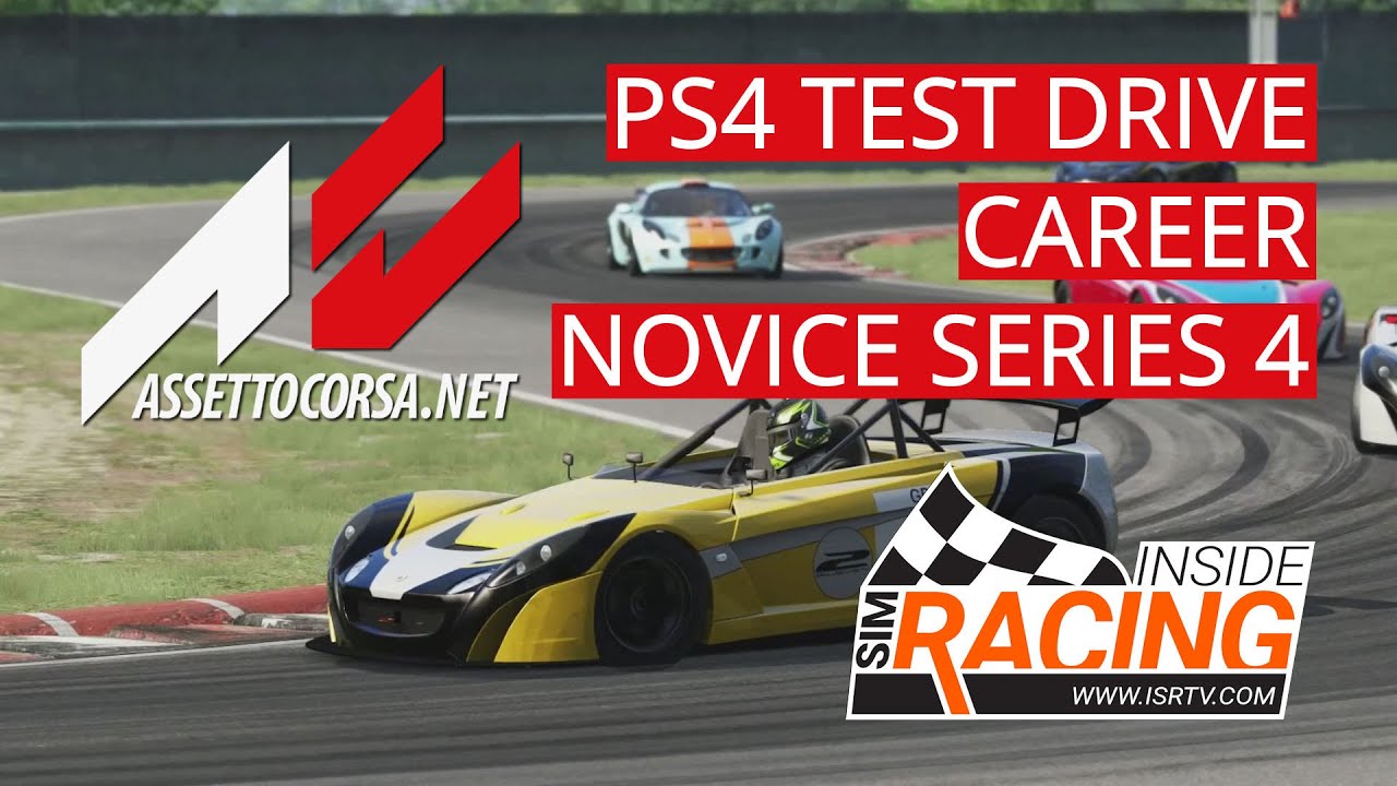 Assetto Corsa PS4 Test Drive - Career Novice Series 4 - Inside Sim Racing