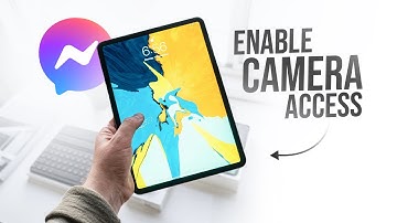 How to Allow Camera Access on Messenger iPad (tutorial)