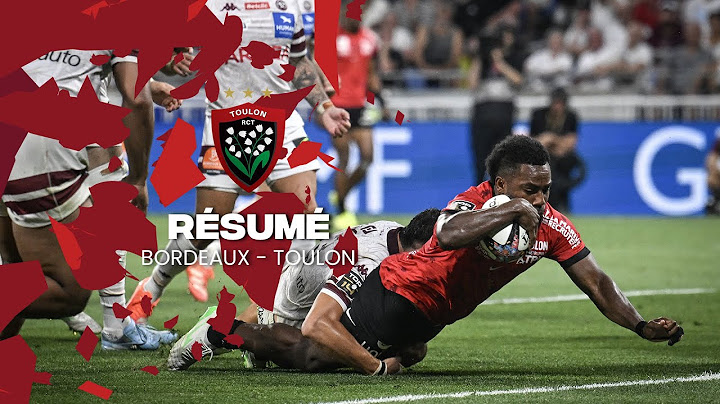 Le résumé de Bordeaux / Toulon - Top 14 2024-25 (Demi-finale)