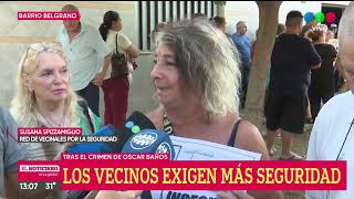 Vecinos de barrio Belgrano reclamaron por la inseguridad con críticas a funcionarios