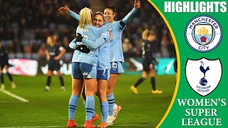 Manchester City vs Tottenham || HIGHLIGHTS || FA Womens Super League 2023/24