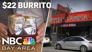$22 burrito helps San Francisco restaurant break even from inflation, owner says
