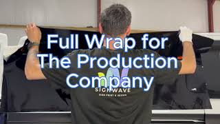 Full Wrap by Signwave for The Production Company!