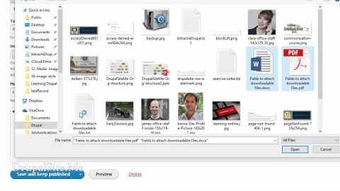 I 18 - Adding File Download Fields