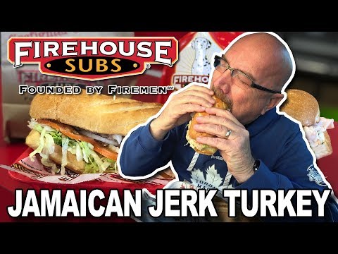 Firehouse Subs • New! Jamaican Jerk Turkey 🌶️🦃 Food Review