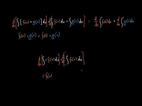 განუსაზღვრელი ინტეგრალები: ჯამები და მამრავლები