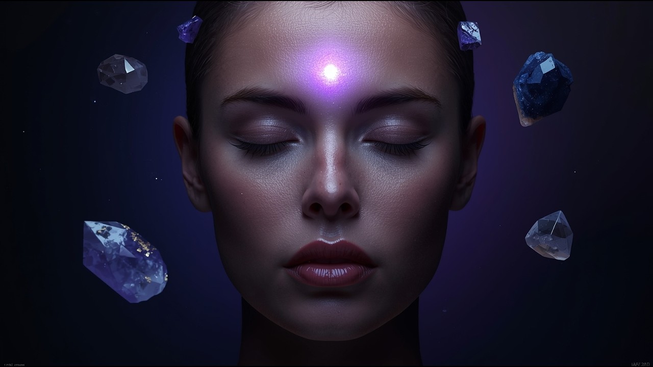 Üçüncü Göz Aktivasyonu 🔮 | Sezgini Aç, Zihnini Arındır (Doğal Taş Meditasyonu)