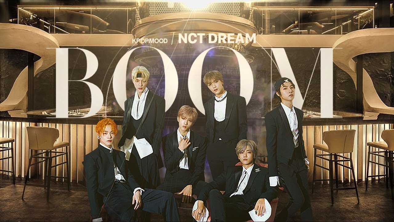 nct dream 'boom' but you're in a bar/ lounge and sm's snap happen suddenly (engsub)