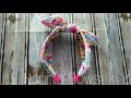 ESTILO NUEVO DIADEMA TURBANTE TELA SHOPKINS | TURBAN HEADBAND | DIY