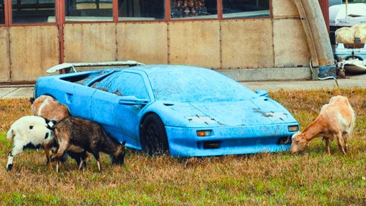 12 Carros caros e exclusivos abandonados!