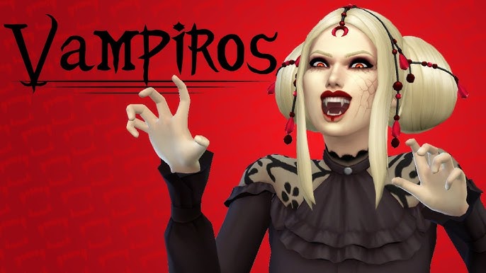 The Sims 4 Vampiros; Tutorial com código para mudar cabelos novos