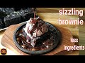 Sizzling Brownie | बिना कोको पाउडर,बिना एसेंस,बिना ओवन सिज़्ज़लिंग ब्राउनी बनाइए आसान विधि से