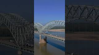 State lines never looked so good! 🌉TN ➡️ AR over the mighty Mississippi