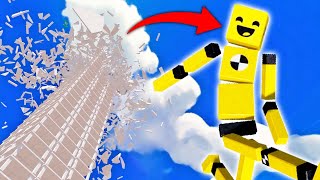 I DESTROYED A GIANT BUILDING! (Fun With Ragdolls)