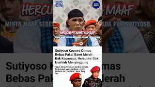 SUTIYOSO KECEWA ORMAS BEBAS PAKAI BARET MERAH BAK KOPASSUS