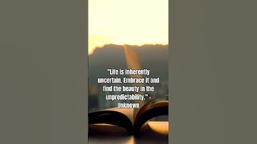 Embrace Uncertainty #Books #motivation #inspiration #quotes #quoteoftheday #embraceuncertainty