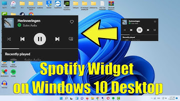 🎵Spotify Widget for Windows 11 || How to Enable Spotify Widget on Windows 11 Desktop🎶