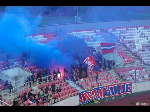 NIŠ OVO NE PAMTI! Meraklije priredile neviđen vatromet i bakljadu zbog  100. rođendana Radničkog (VIDEO)