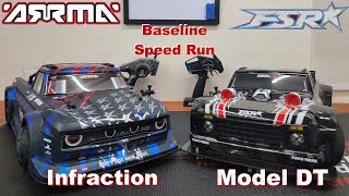 Arrma Infraction & FSR Model DT Baseline Speed Run